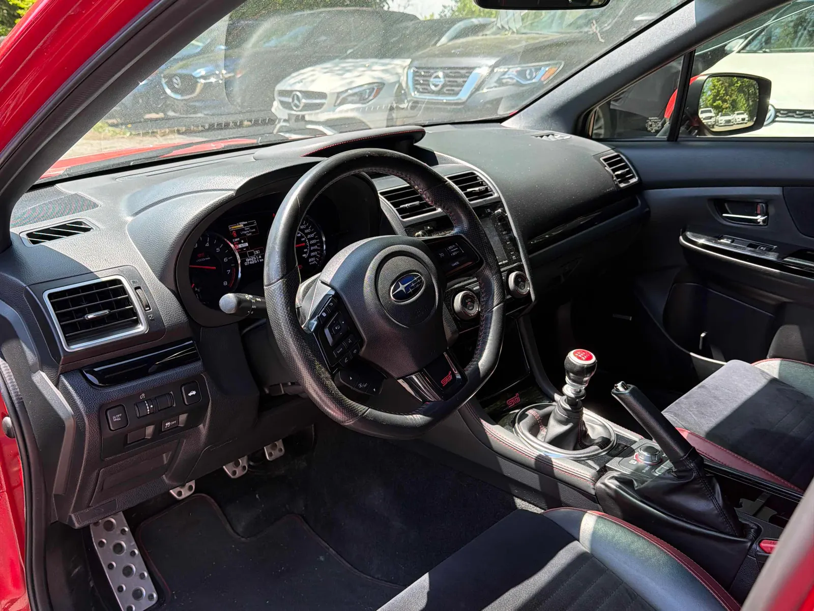 Interior driver side