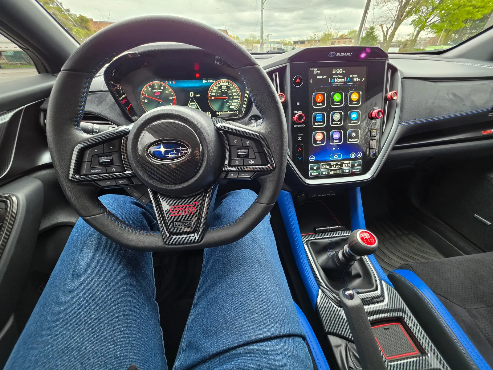 Interior driver side