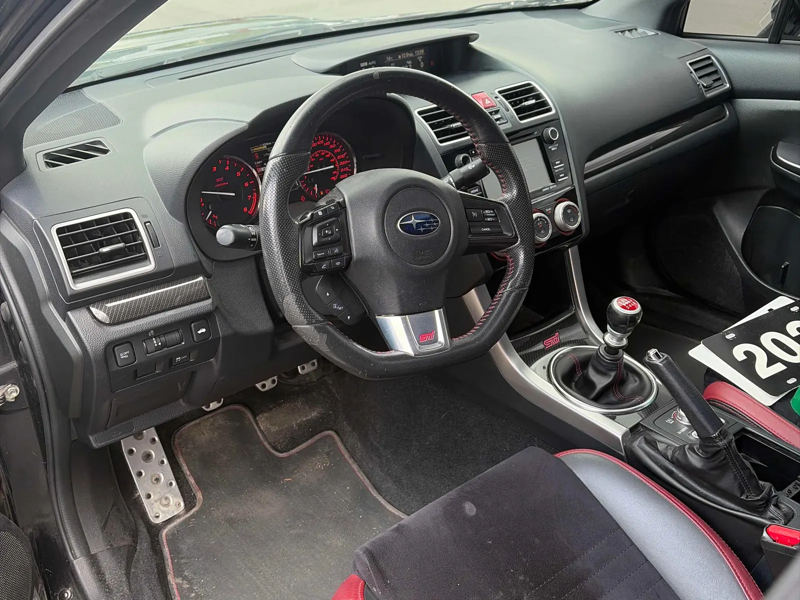 Interior driver side