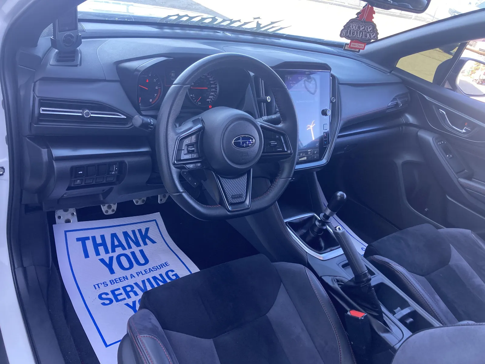 Interior driver side