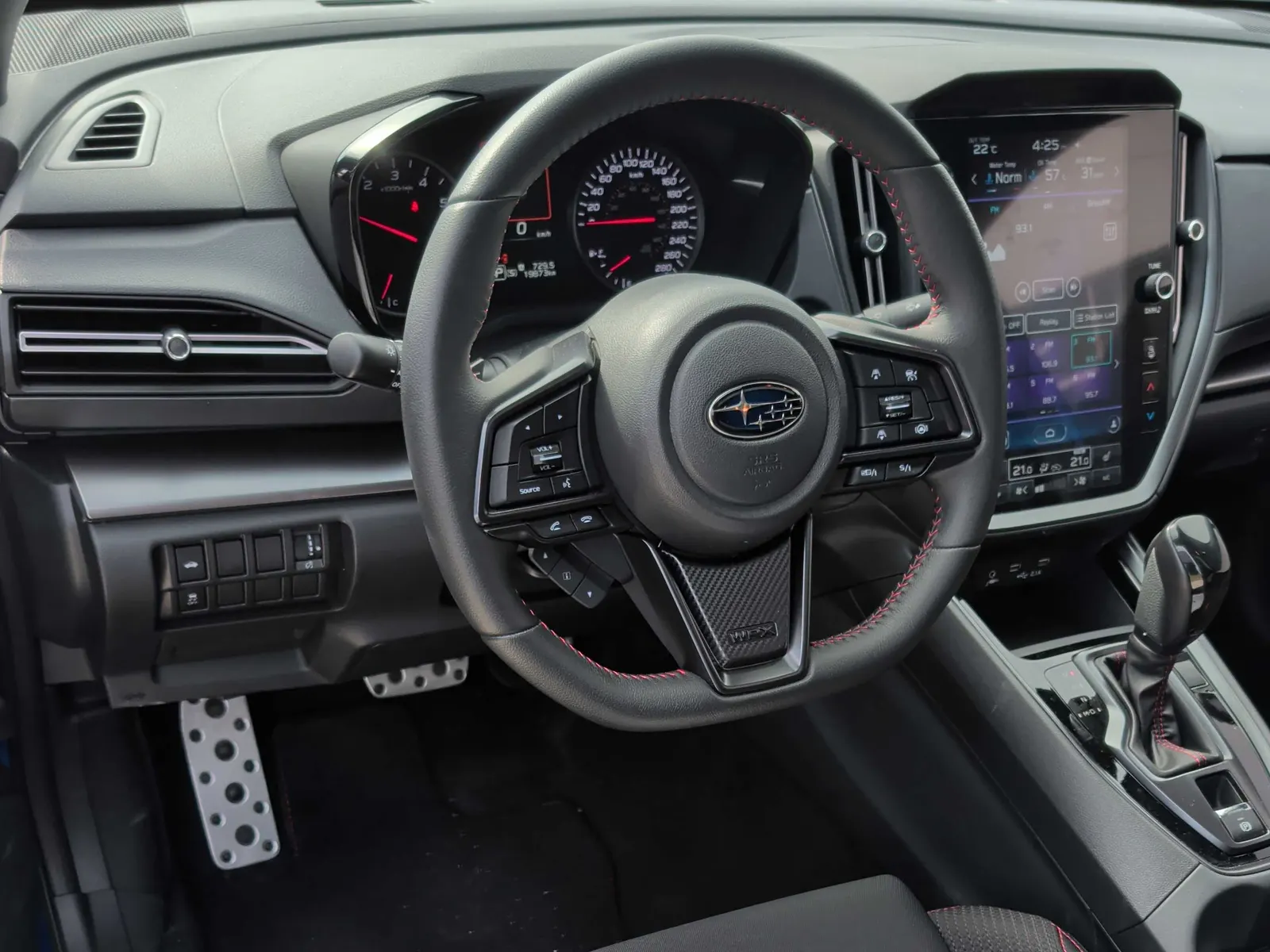 Interior driver side