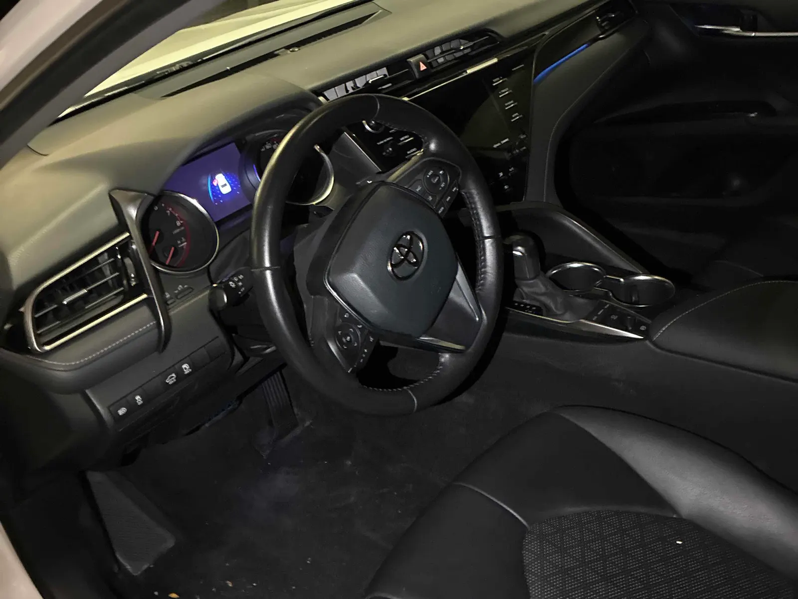 Interior driver side