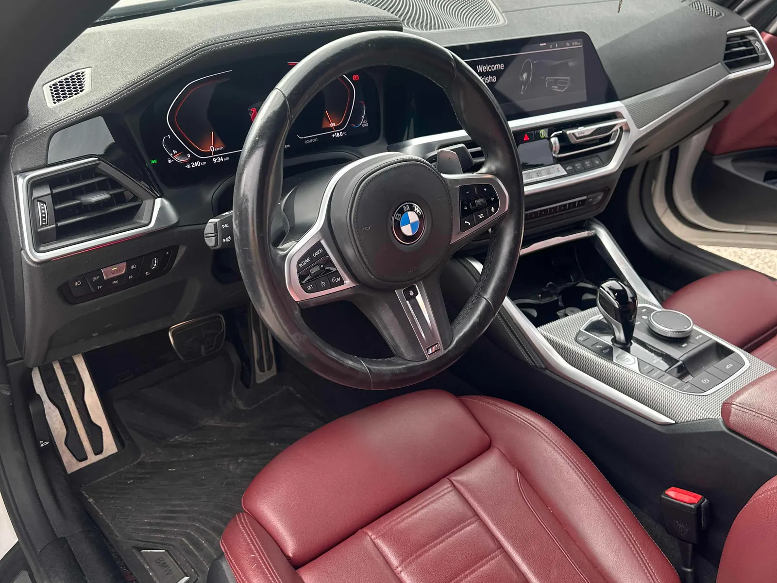 Interior driver side