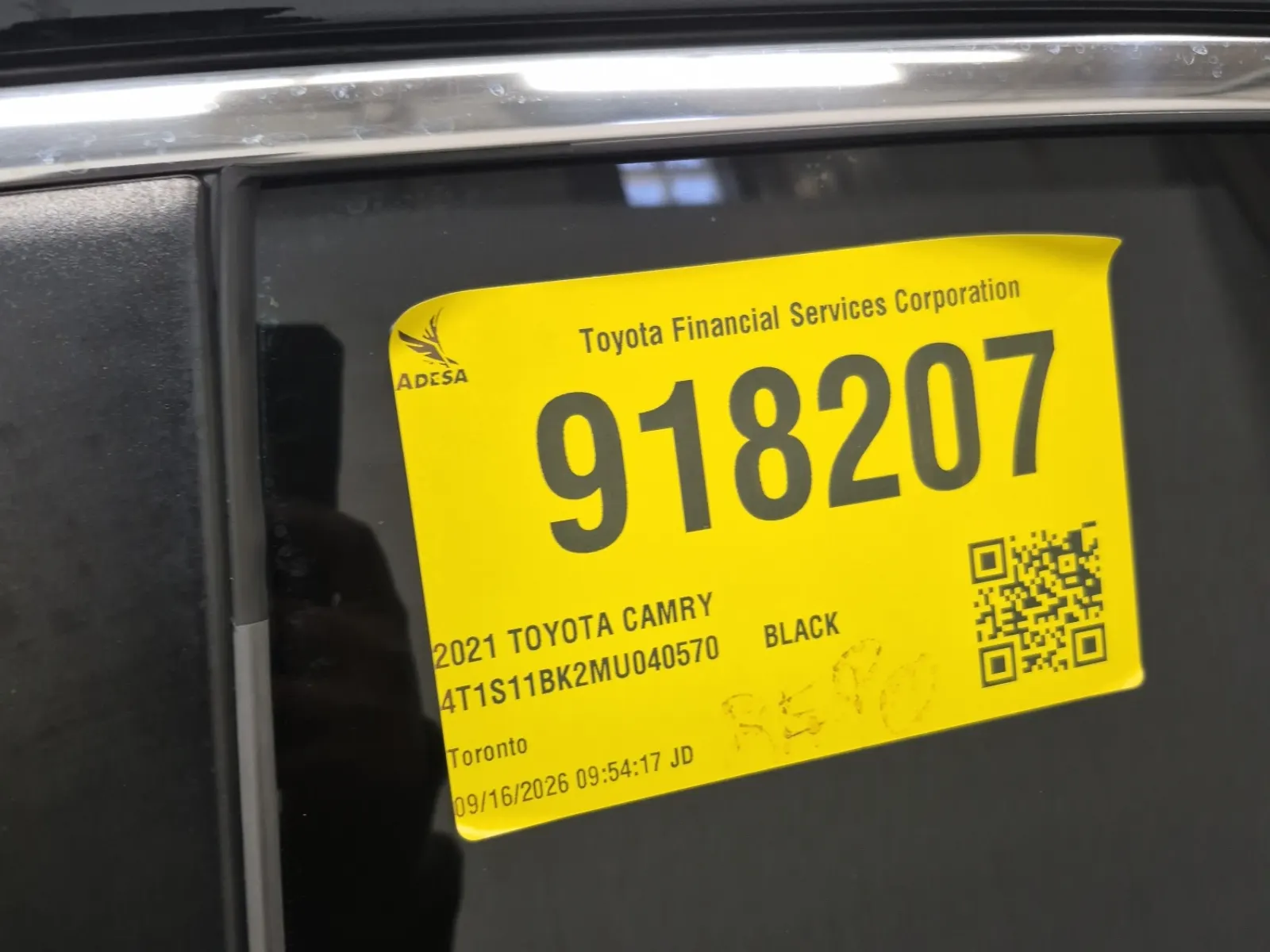 Inventory Label Photo