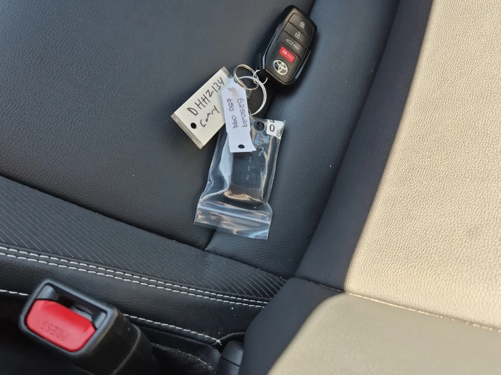 Keys/Fobs/Manual Photo