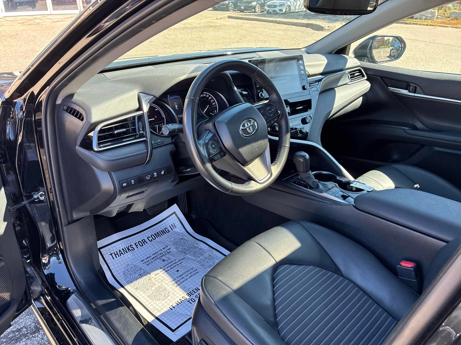 Interior driver side