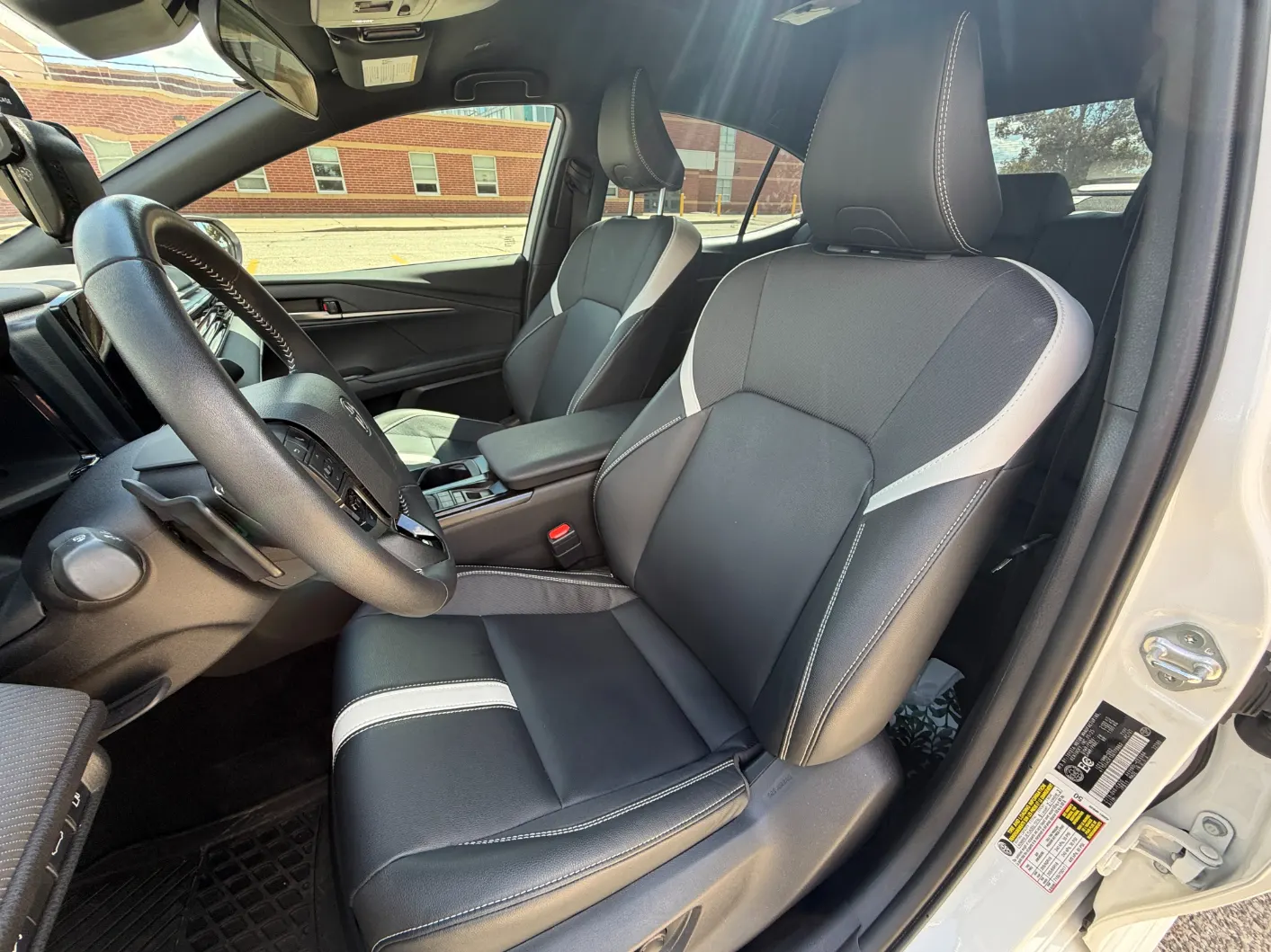 Interior driver side