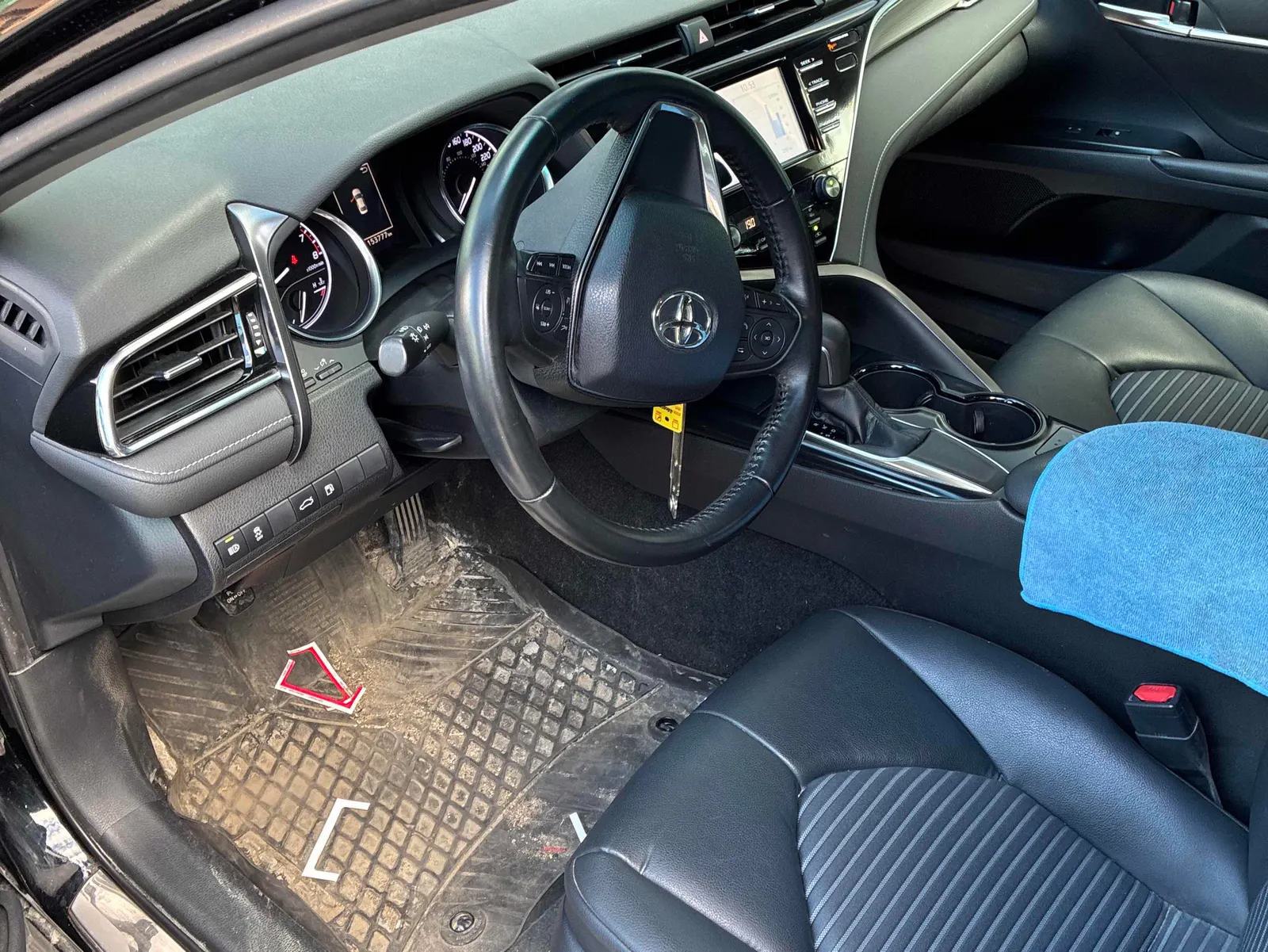 Interior driver side