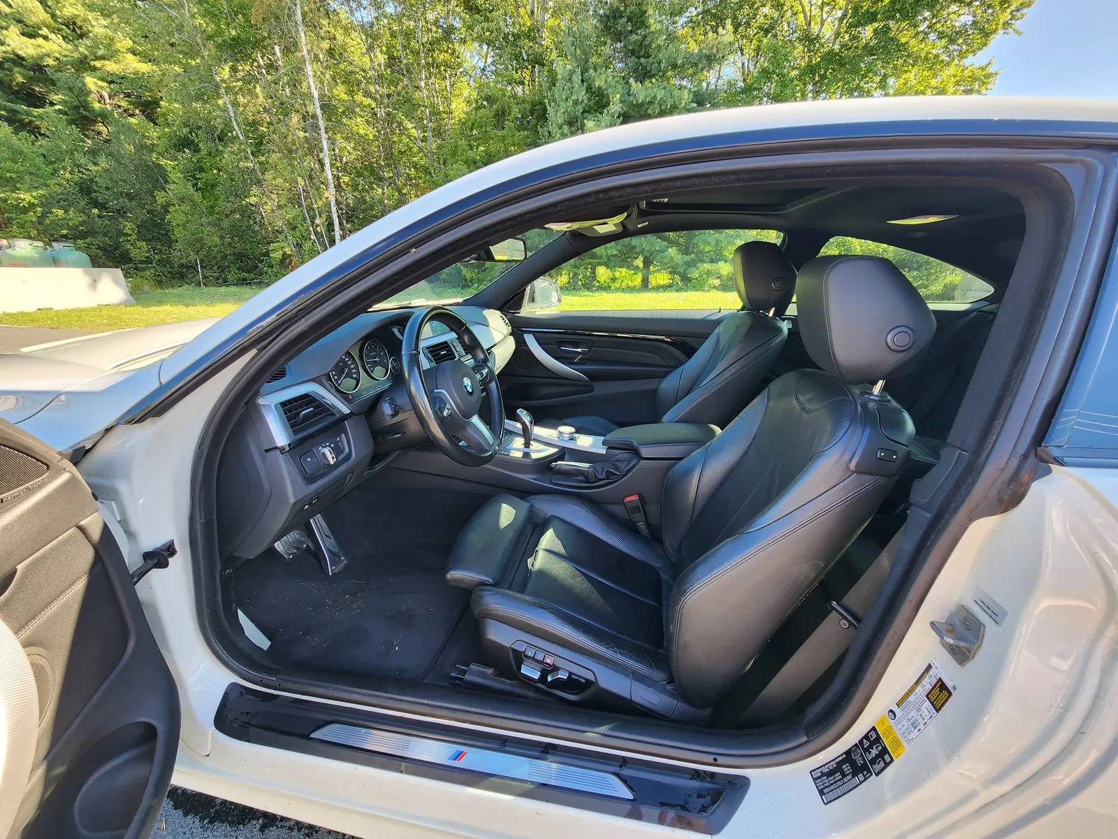 Interior driver side