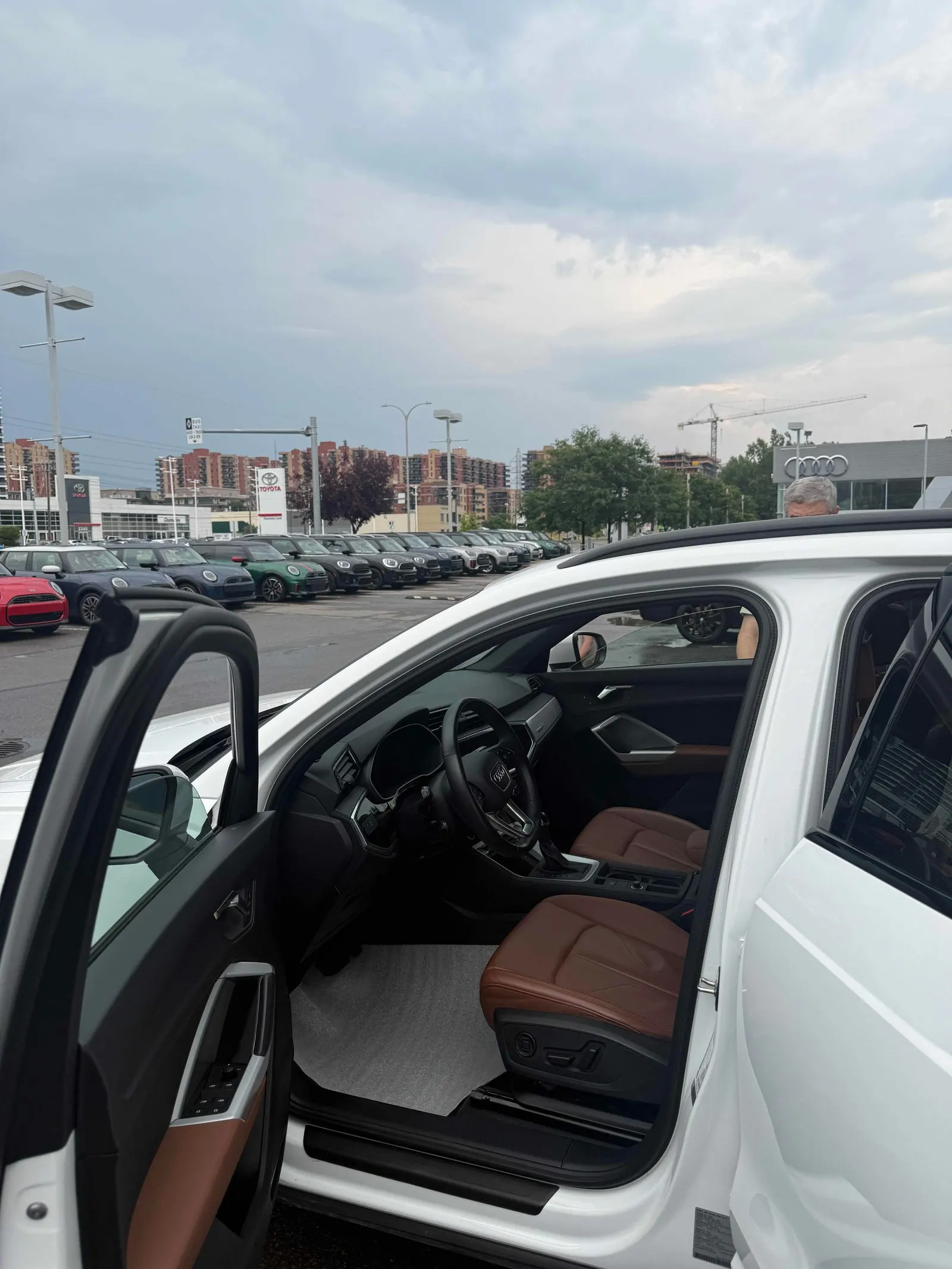 Interior driver side