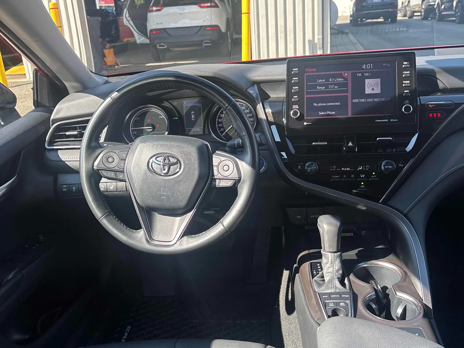 Interior driver side