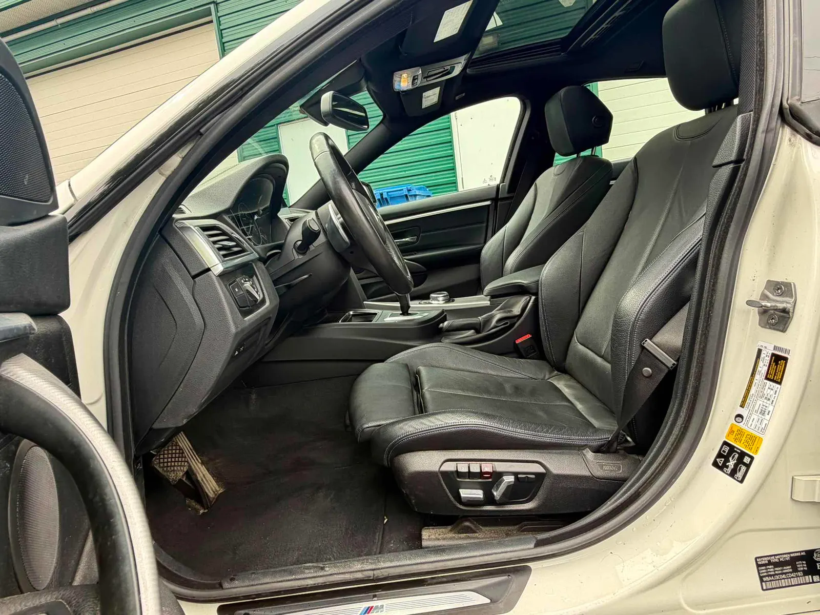 Interior driver side
