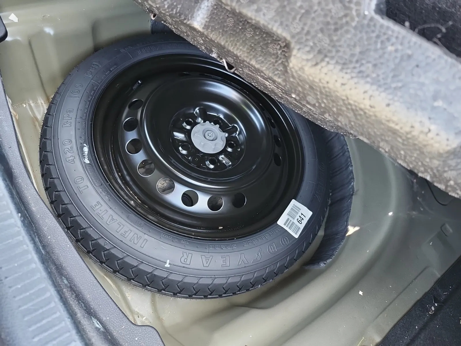 Spare Tire & Wheel Photo