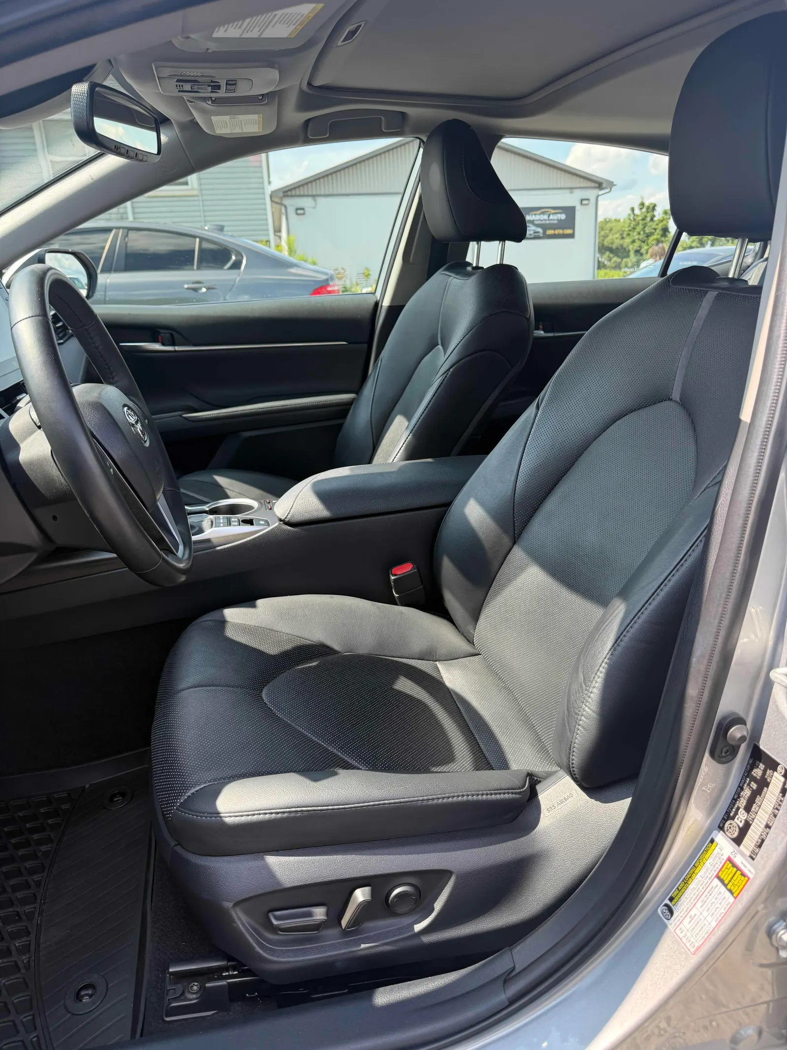 Interior driver side