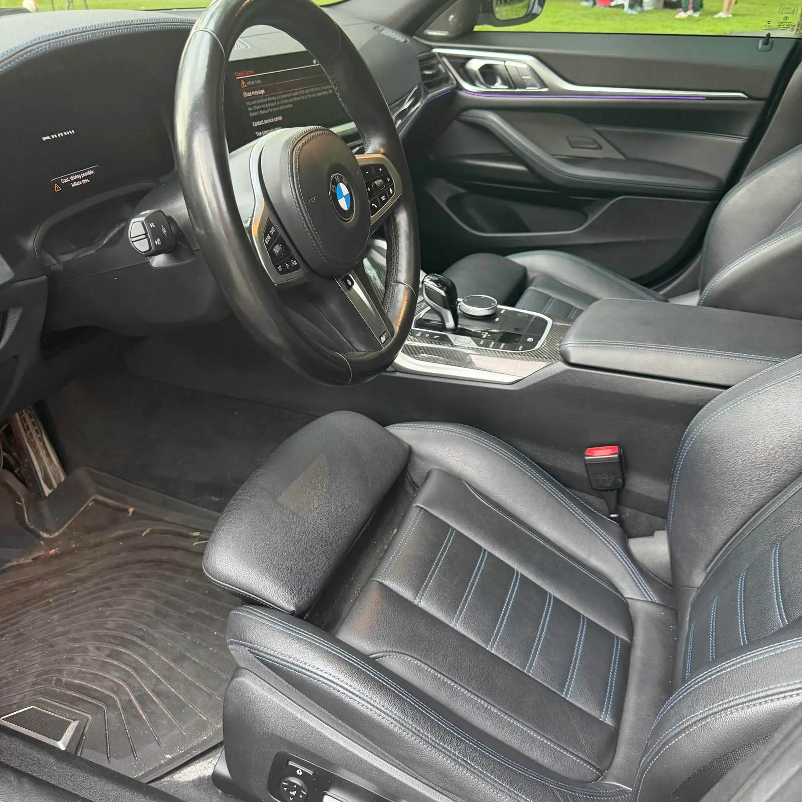 Interior driver side