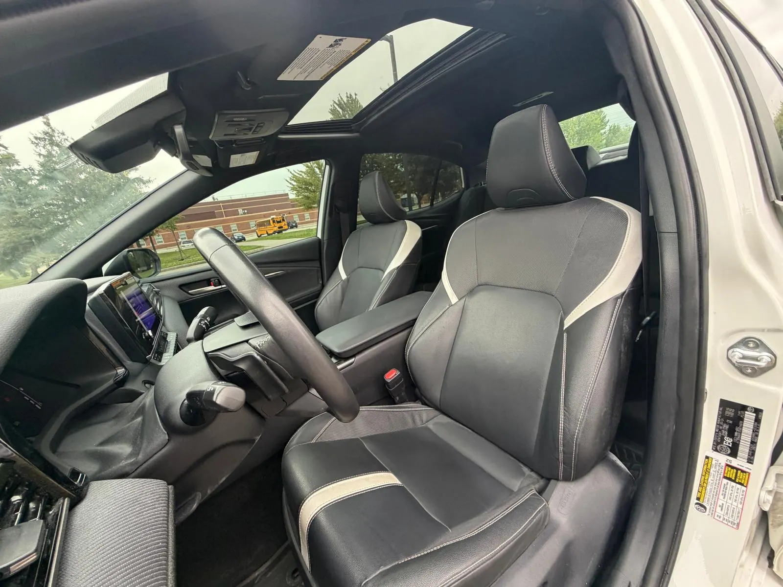 Interior driver side