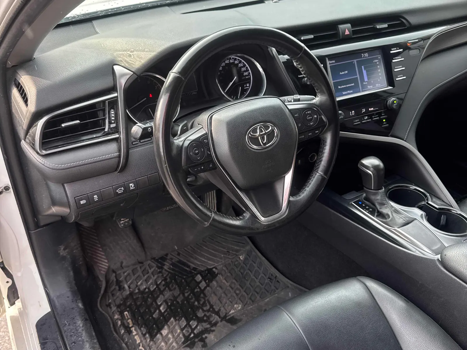 Interior driver side