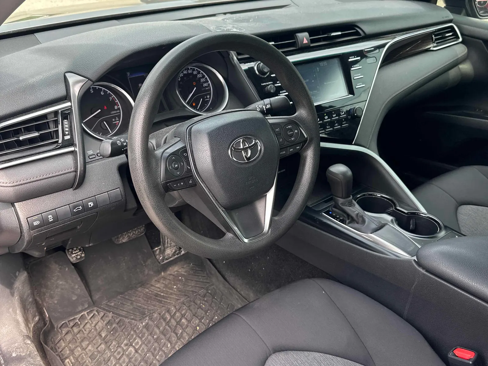 Interior driver side