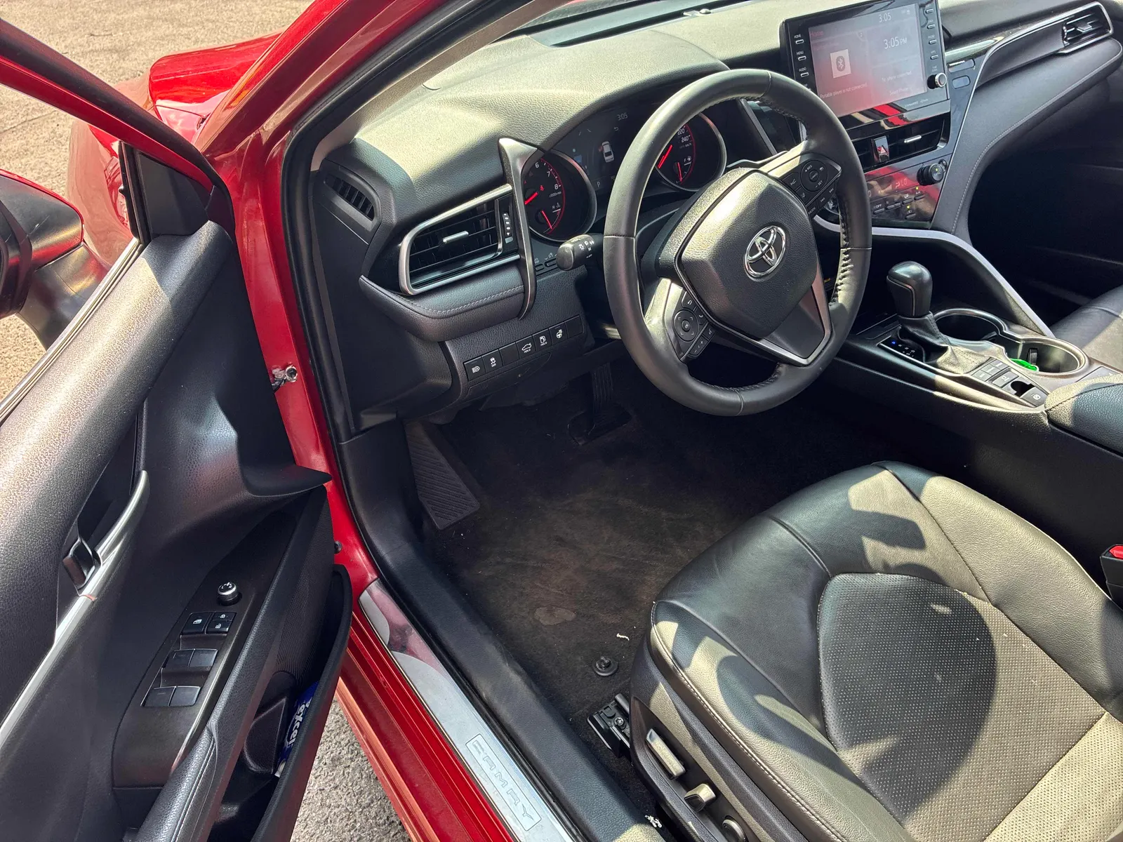 Interior driver side