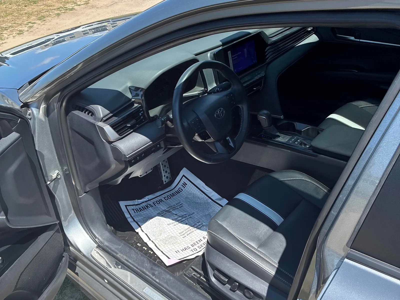 Interior driver side