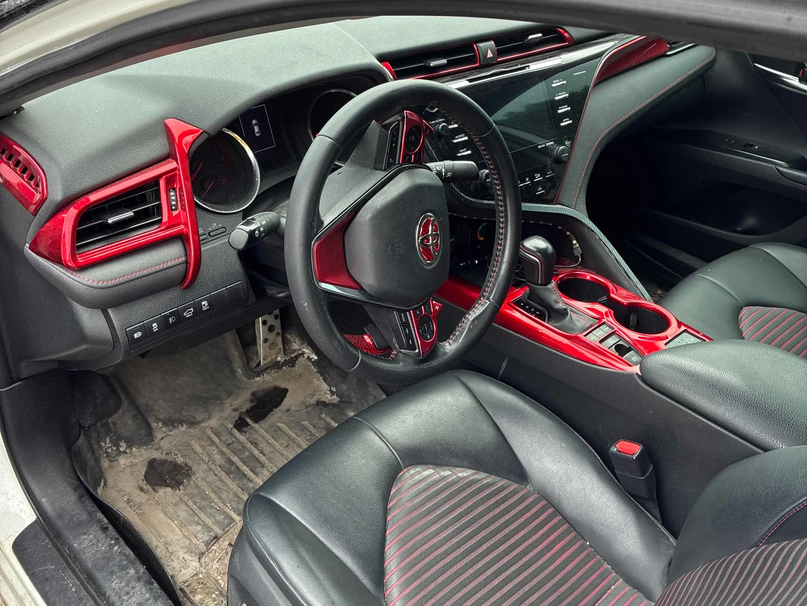 Interior driver side