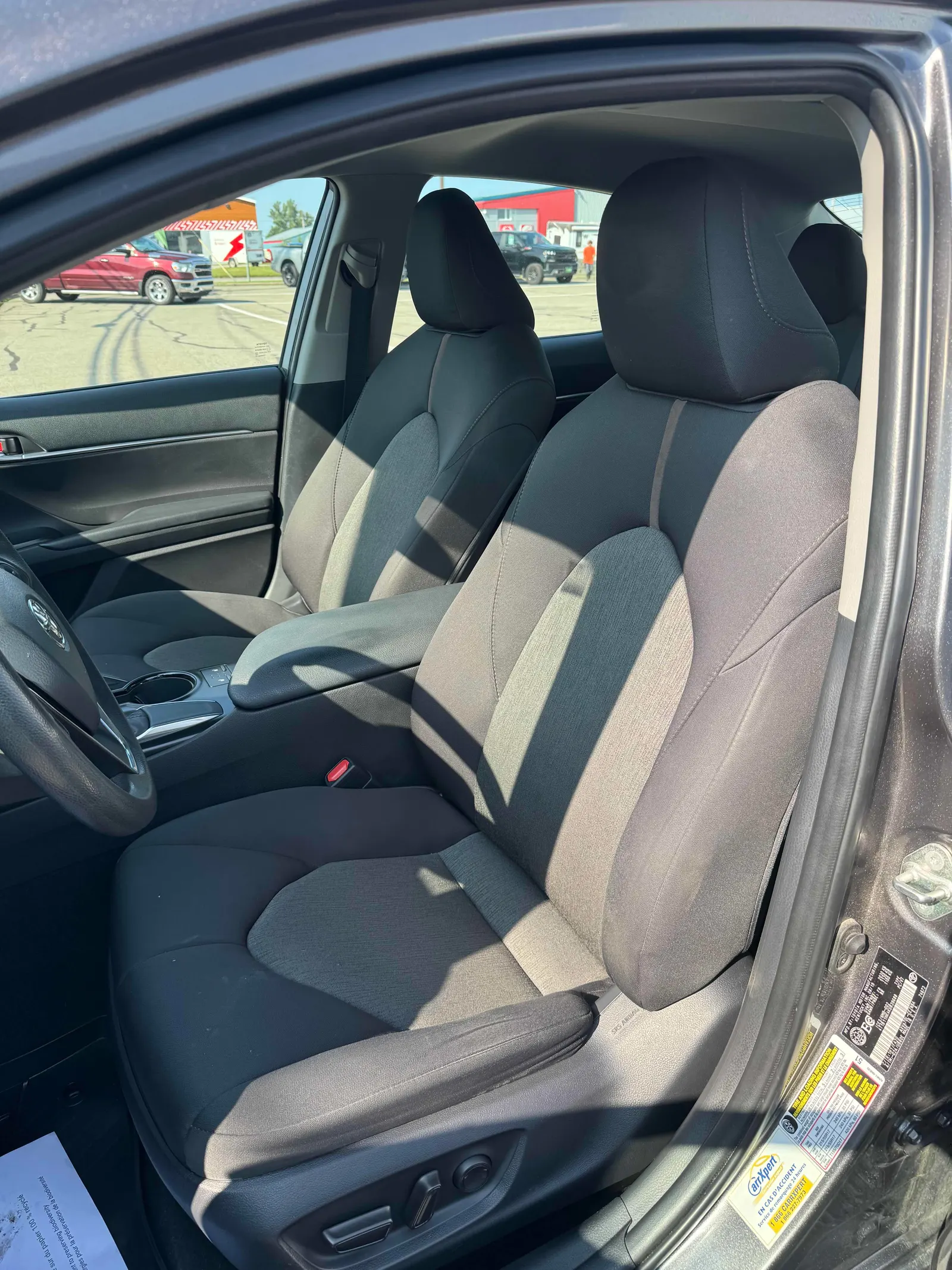 Interior driver side