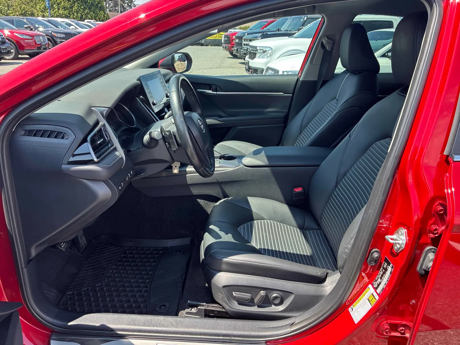 Interior driver side