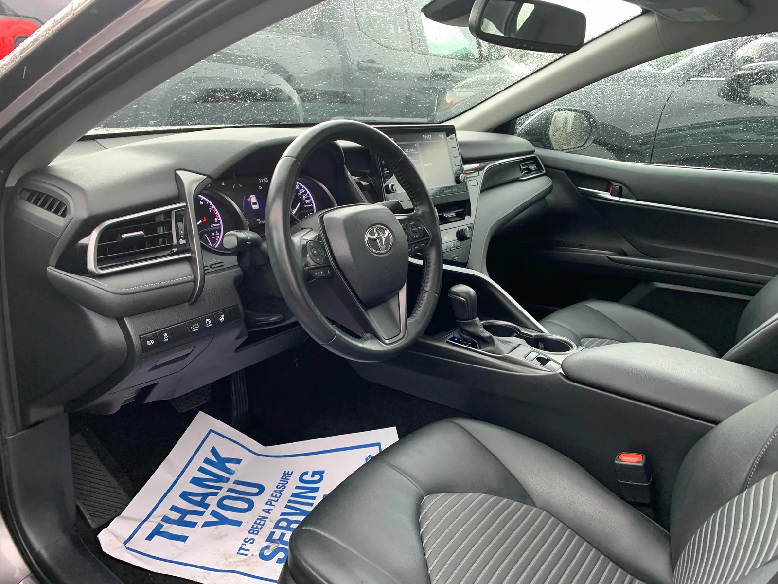 Interior driver side
