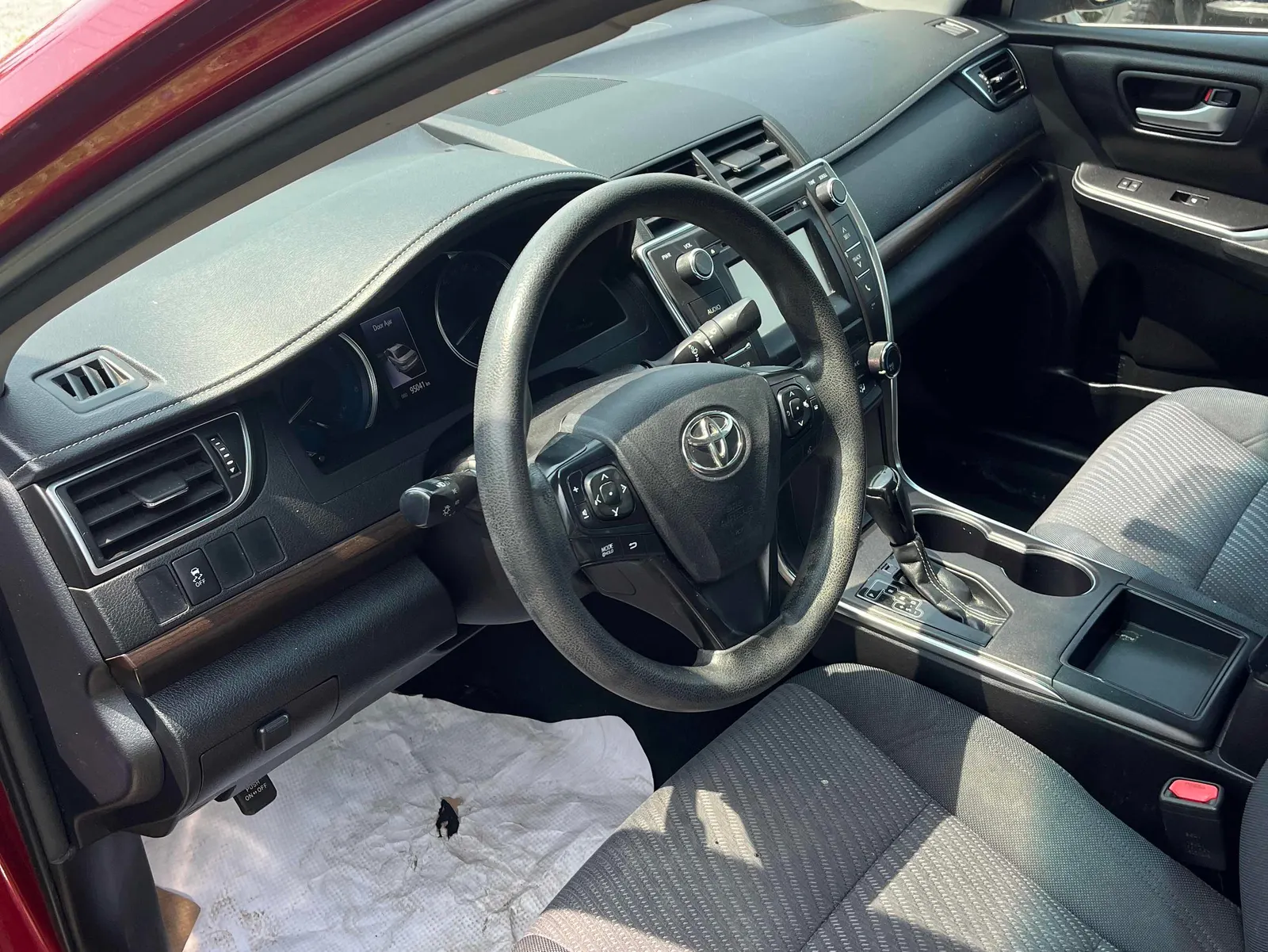 Interior driver side