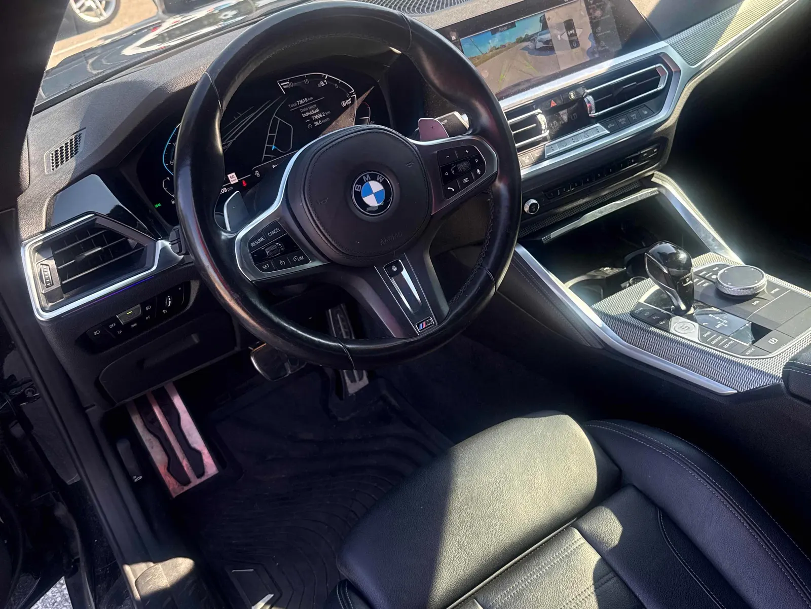 Interior driver side