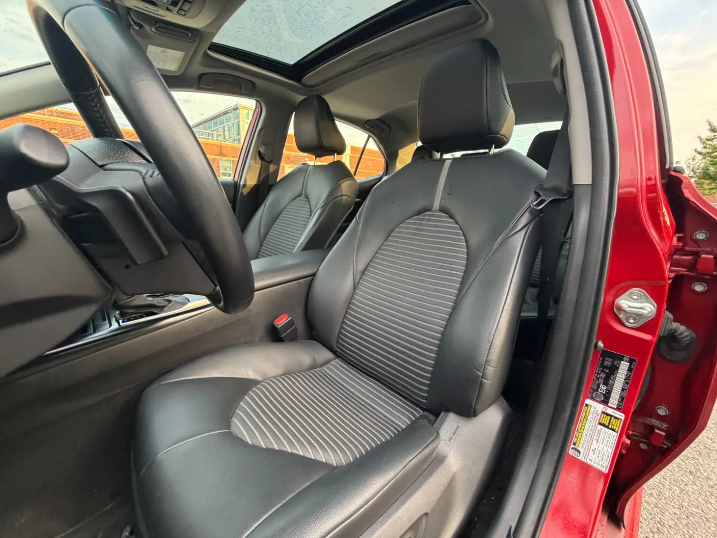 Interior driver side
