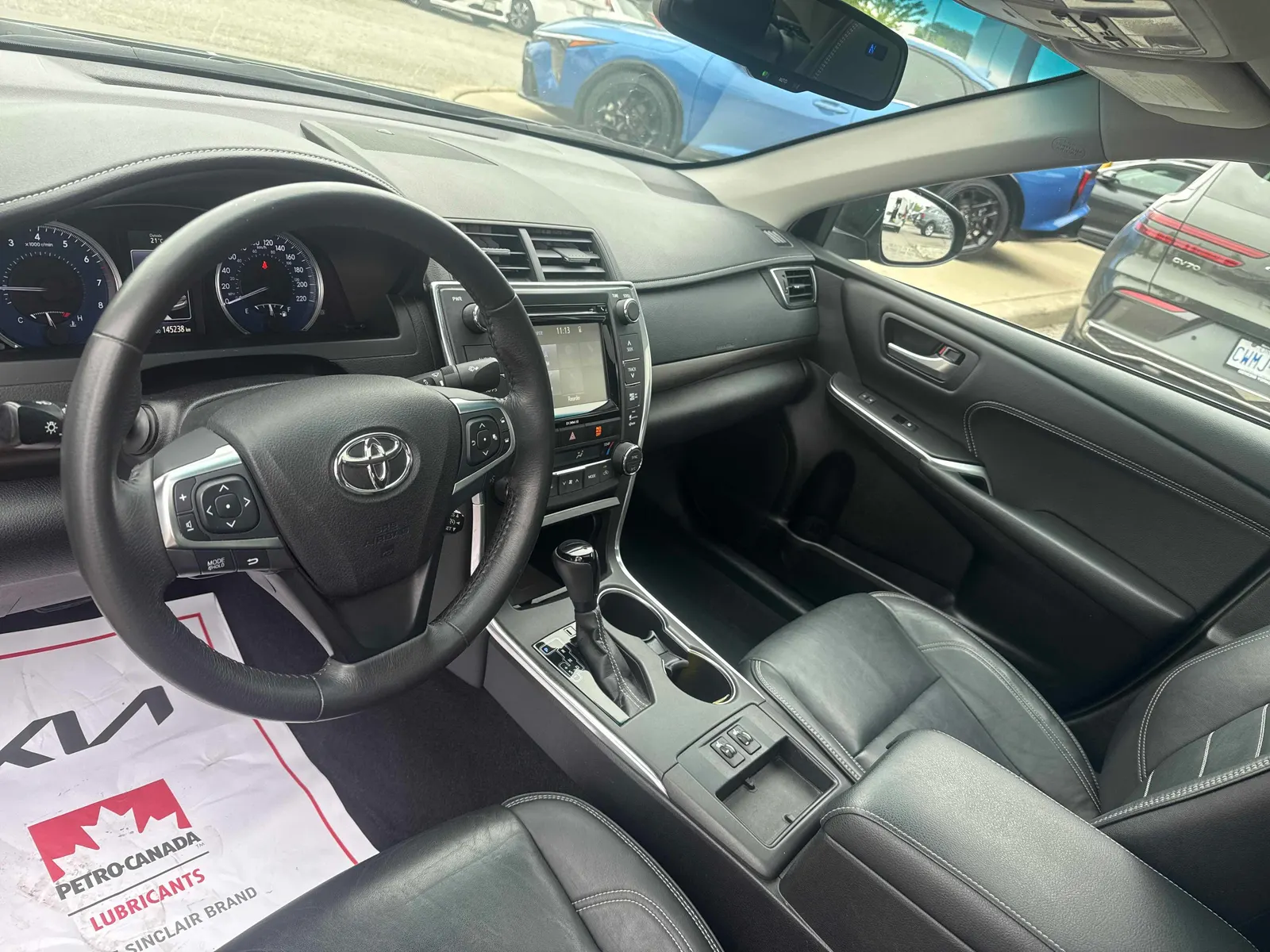 Interior driver side