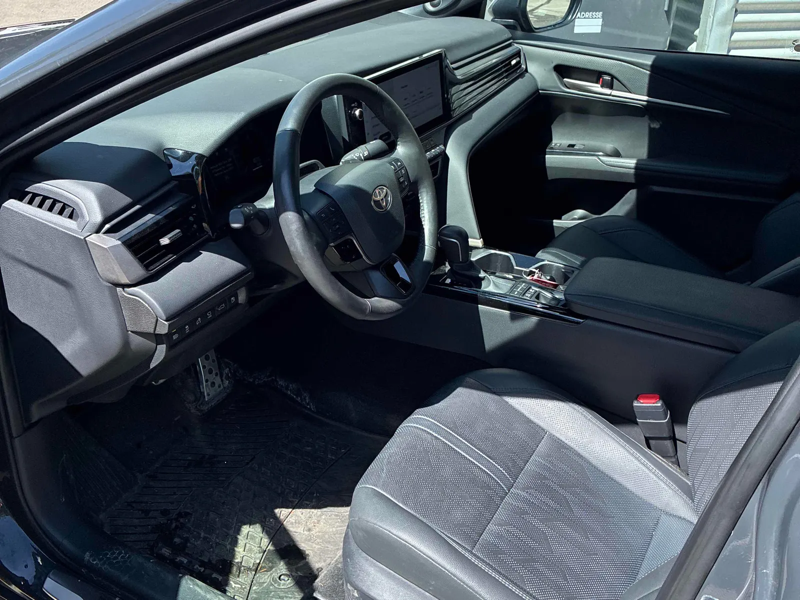 Interior driver side