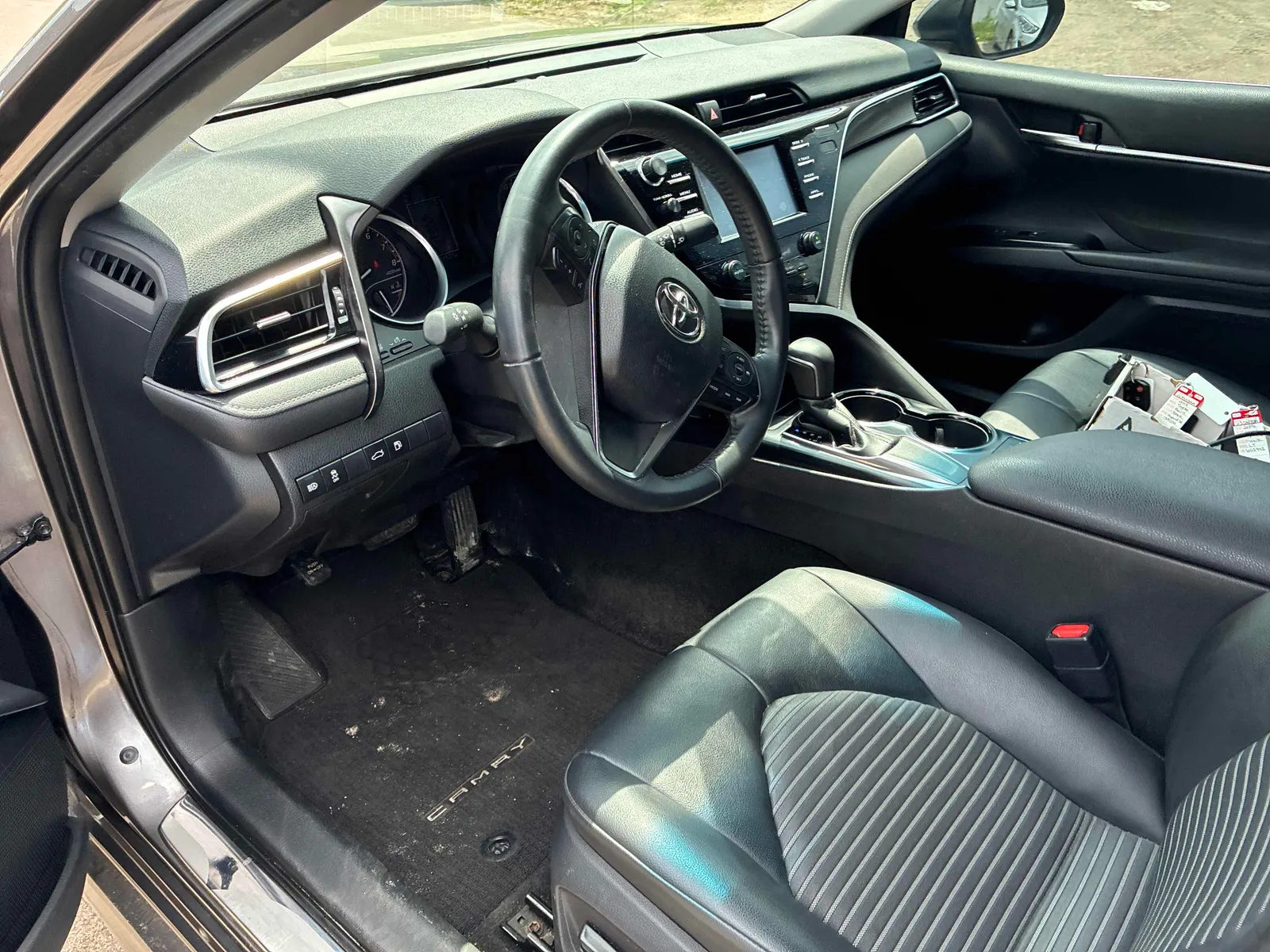 Interior driver side