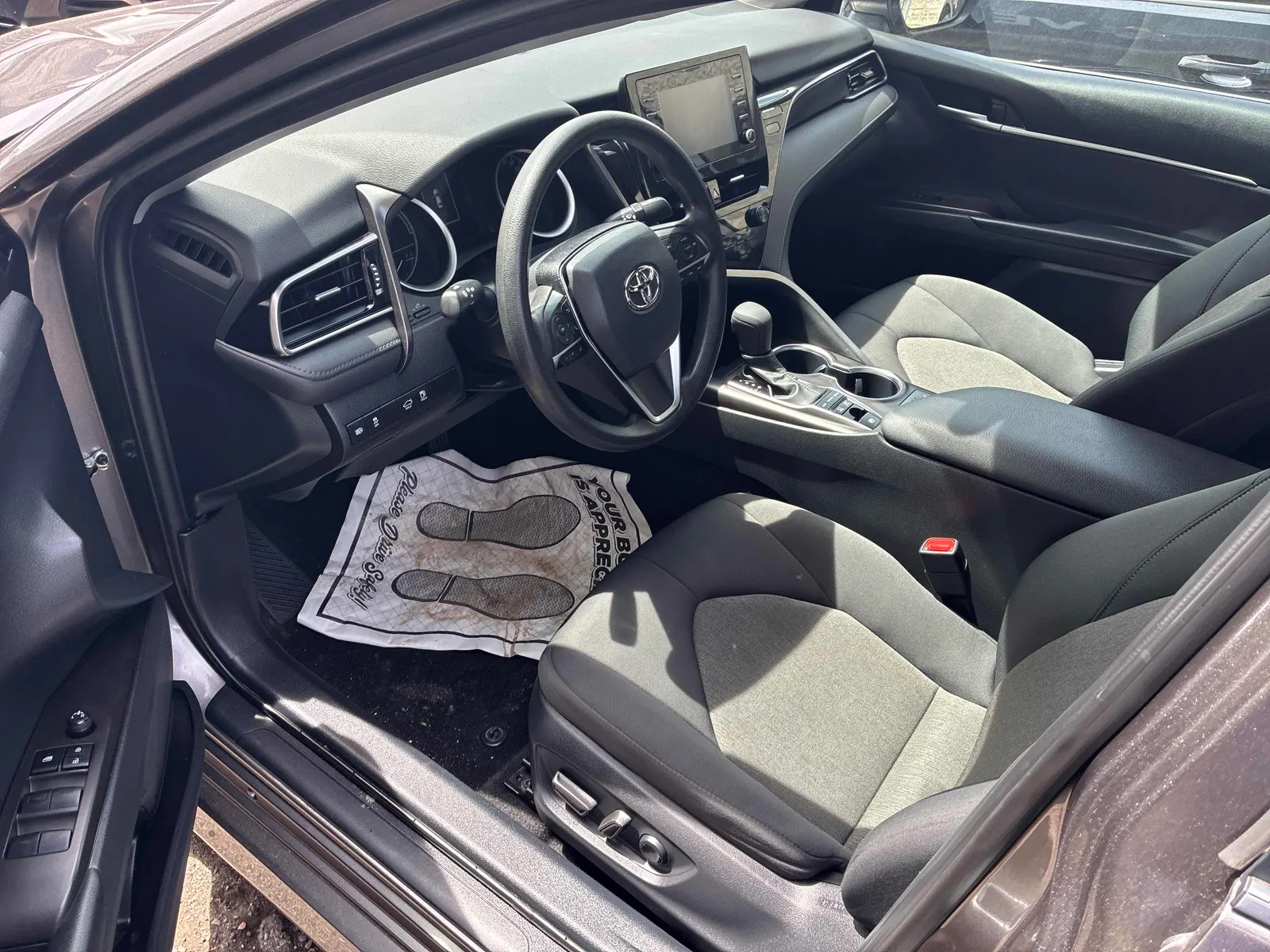 Interior driver side
