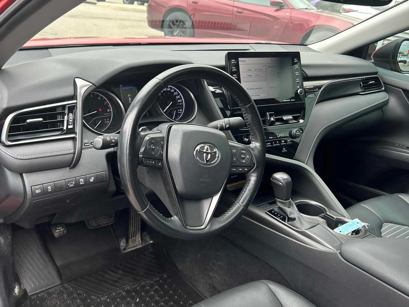 Interior driver side