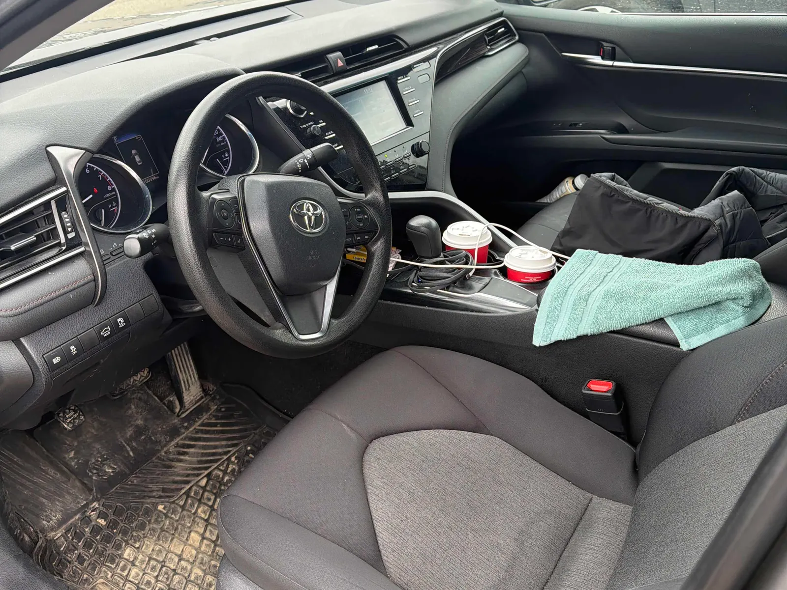 Interior driver side
