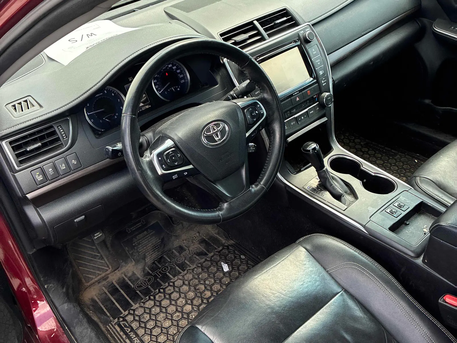 Interior driver side