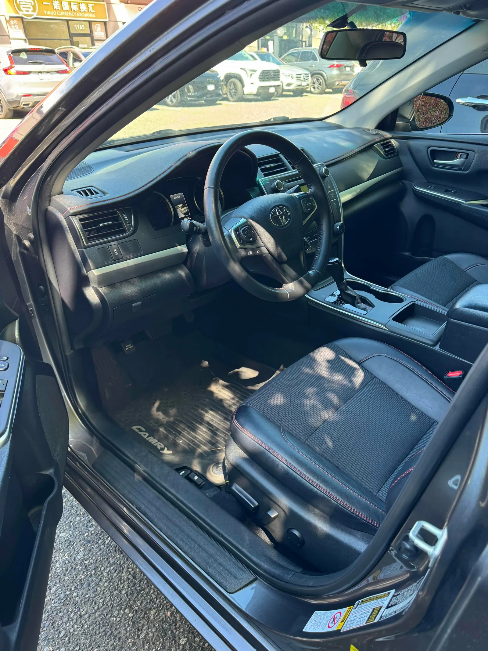 Interior driver side