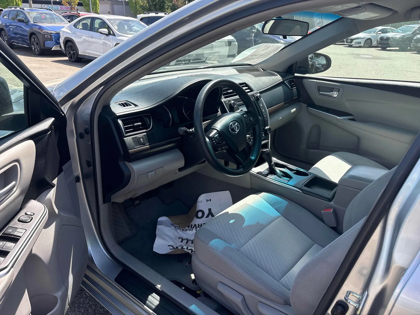 Interior driver side