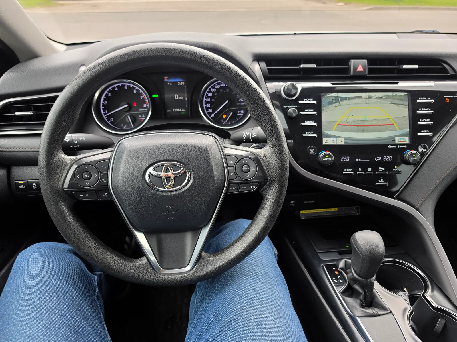 Interior driver side