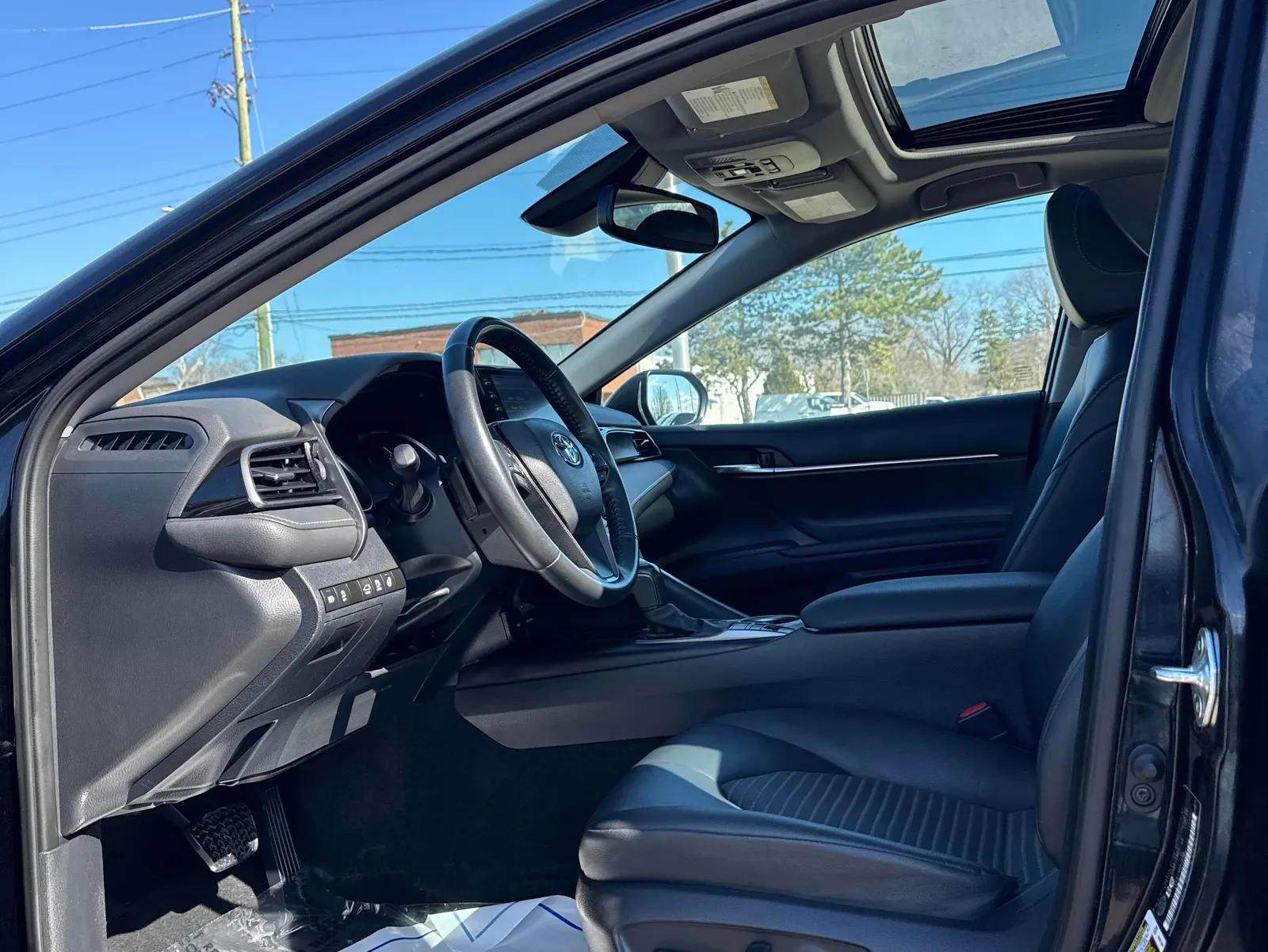 Interior driver side