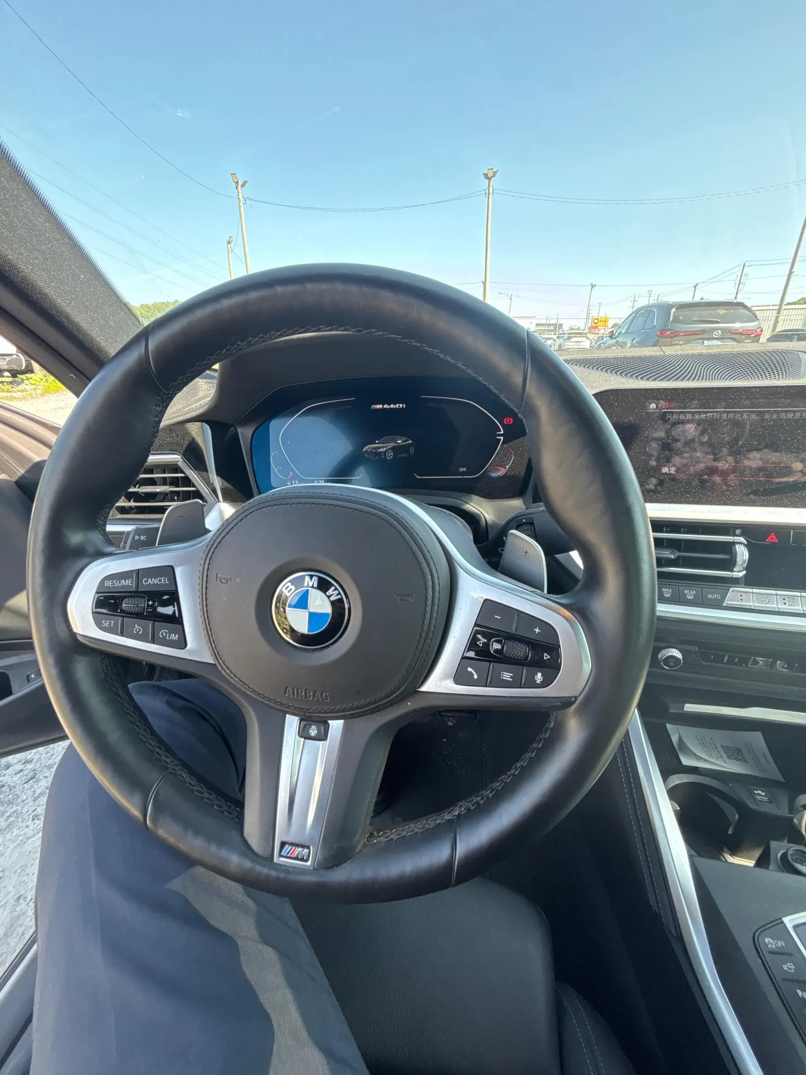 Interior driver side