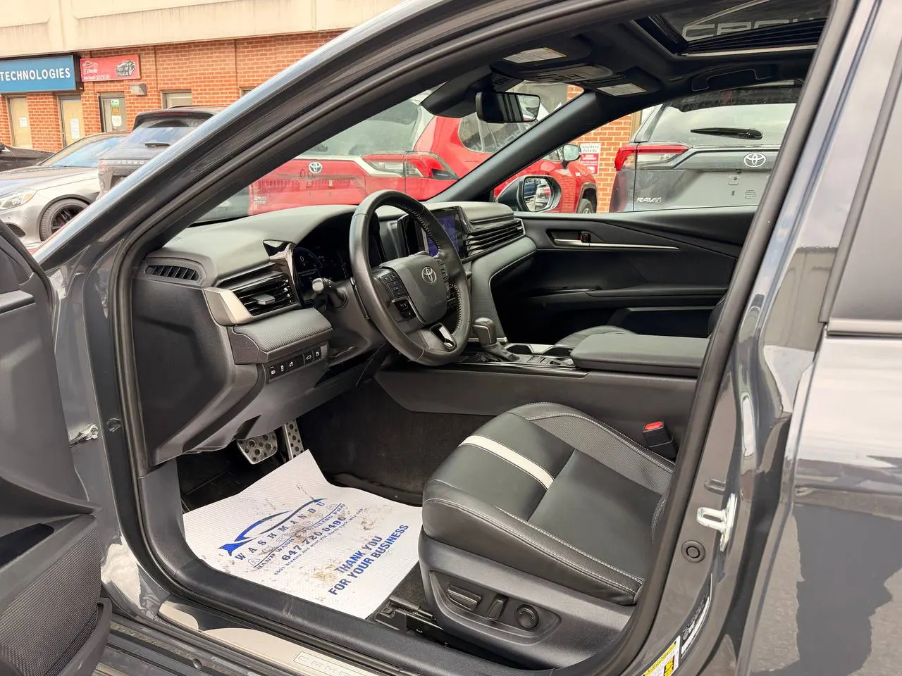 Interior driver side
