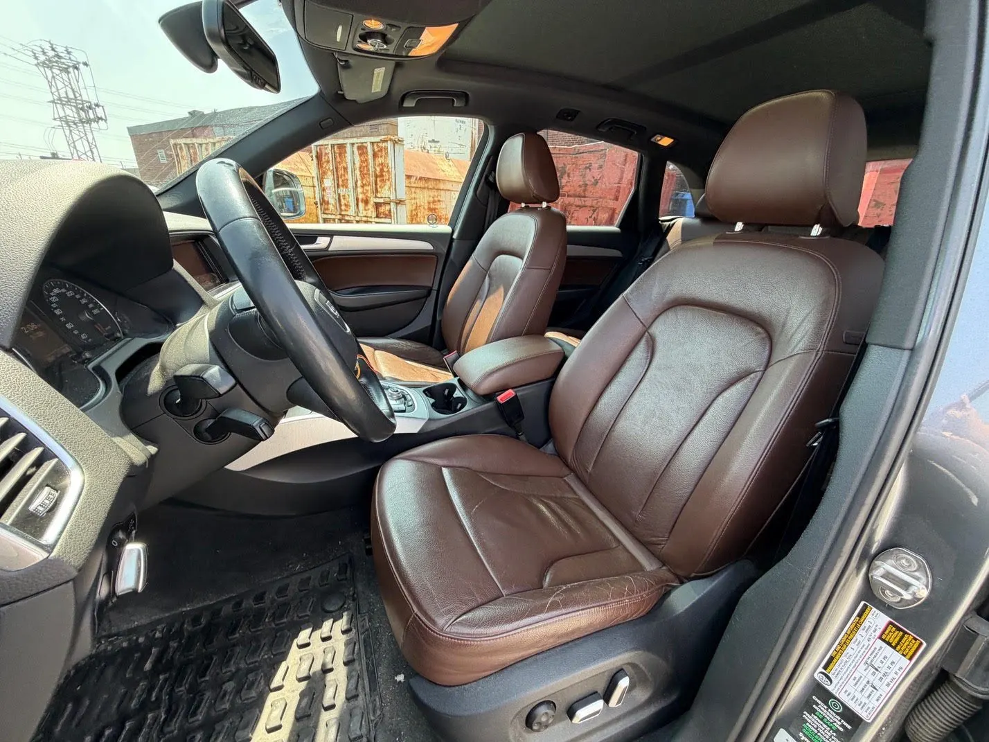 Interior driver side