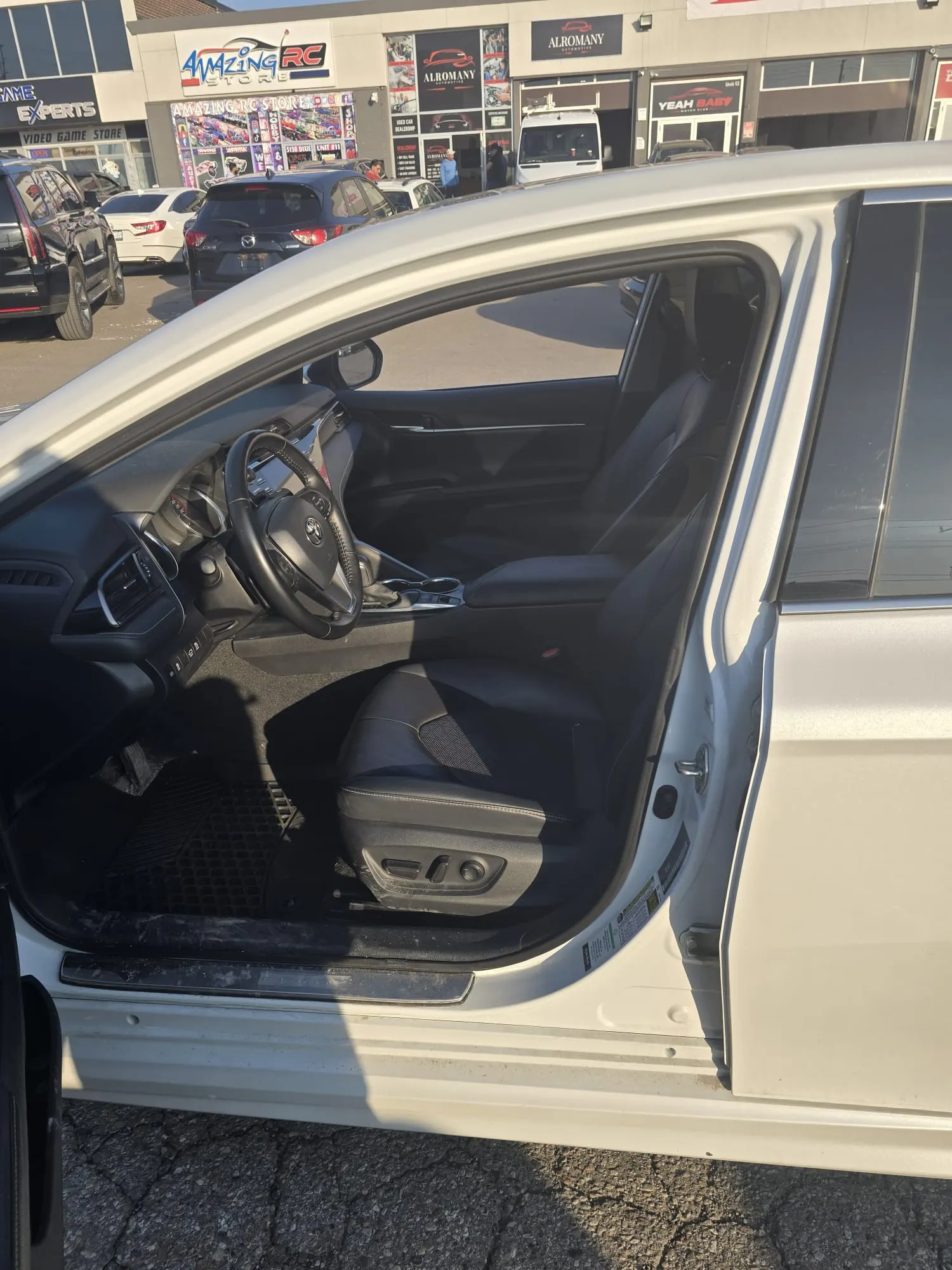 Interior driver side