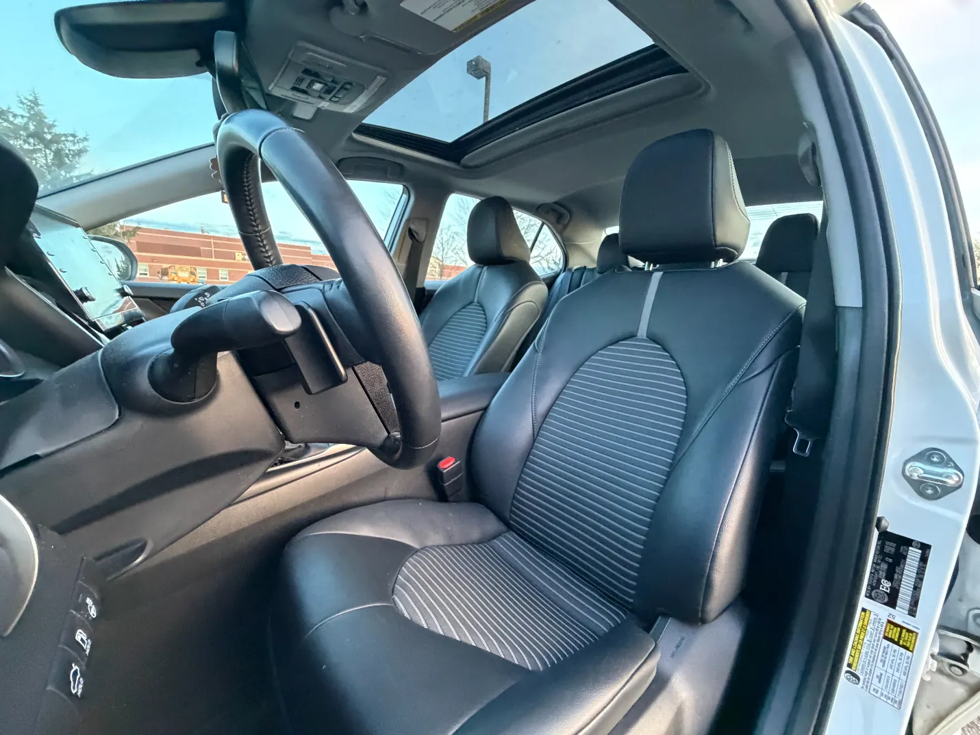 Interior driver side