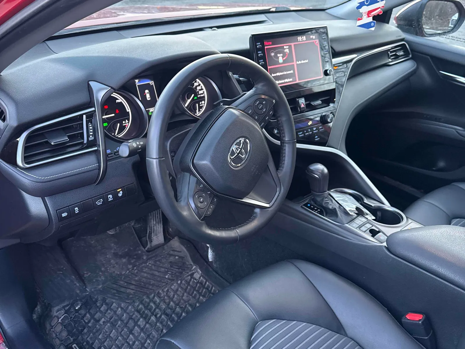 Interior driver side