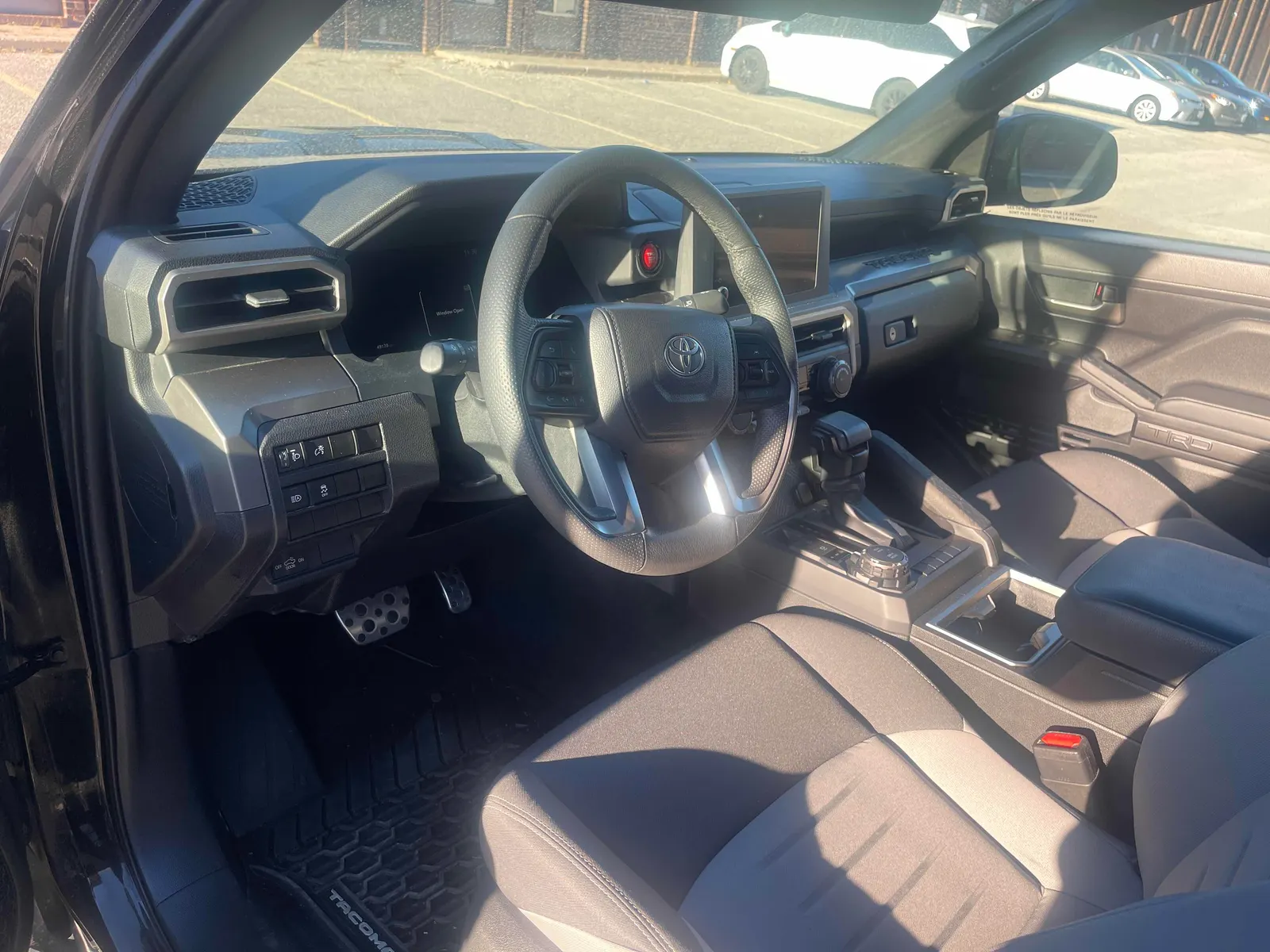 Interior driver side