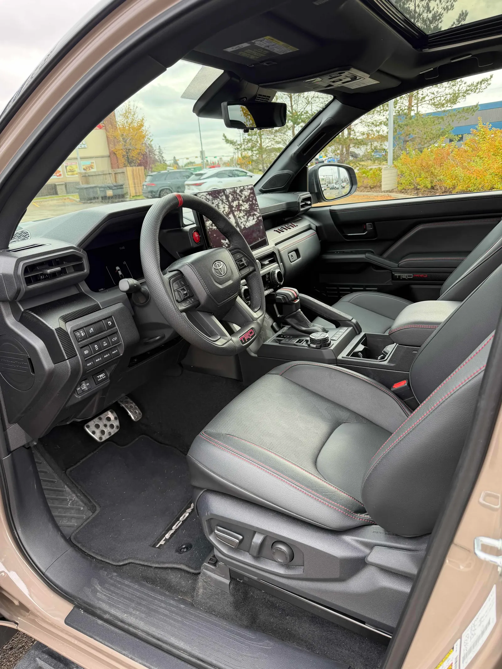 Interior driver side